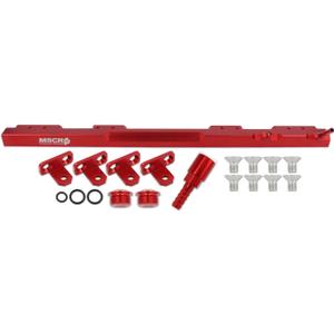 Fuel Rail Fits For Jeep Wrangler/TJ/Cherokee XJ 4.0L 1997-2001 for Jeep Grand Cherokee 4.0L L6 Gas 1995-2004 Red