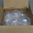 LIYH 20pcs Champagne Glasses 10 Oz Cocktail Coupe Glasses Champagne Flutes Plastic Coupe Cups Disposable Martini Cups Perfect for Bar Cocktails Martinis Parties (Clear Vertical Stripe Pattern)