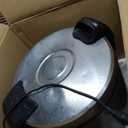 55 Raw/110 Cup Commercial Rice Warmer(Not Rice Cooker) Portable 18.1QT Big Rice Warmer / 122- 178 Adjustable Temperature/ 130W/ Non-Stick Inner Pot