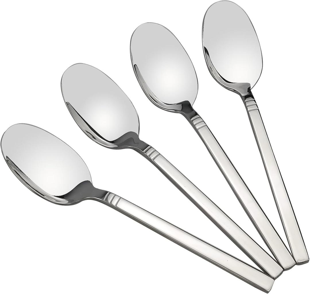Dinner Spoon, 12-Piece Stainless Steel Spoons, 7.79-INCH