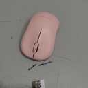 TECKNET Wireless Mouse for Laptop, 2.4G Silent Computer Mouse Quiet Click with 5 DPI Levels,Contoured Grip,Small Portable 30 Months Battery Cordless Mice for PC, Chromebook, Mac - Pink
