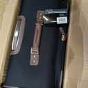 London Fog Nottingham 29 Inch Expandable Spinner Softside Suitcase, Black Chestnut, 19x12x29 inches