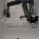 OZCO Ironwood 8x8 Post Band with Matching Hardware | Black Powder-Coated Galvanized Steel Clamp for Outdoor Wood Structures, 51787