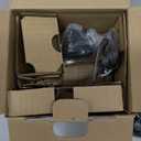 Panasonic Cordless Phone, Easy to Use with Large Display & Big Buttons, Flashing Favorites Key, Flashlight, Call Block, Volume Boost, Talking Caller ID, House Phones, 2 Cordless Handsets - KX-TGU432B (Black)