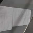 Oubonun 100% Jersey Cotton Body Pillow Cover with Zipper - Luxury Soft Removable Pillow Case - Long Fuzzy - Knitted (White, 21"X54")