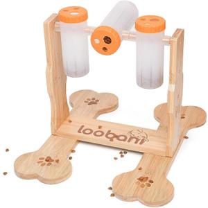 LOOBANI Dog Puzzle Toys Wooden - Interactive Toys for Boredom, IQ Training and Mental Brain Stimulation, Treat Dispensing and Entertainment/Food Slow Feeder for Small to Large Dogs LOOBANI Dog Puzzle Toys Wooden - Interactive Toys for Boredom, IQ Training and Mental Brain Stimulation, Treat Dispensing and Entertainment/Food Slow Feeder for Small to Large Dogs