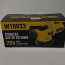 Cordless Buffer Polisher Kit for Dewalt 20V Battery (No Battery), 6-Inch Orbital Car Polisher Variable Speed 18005500 RPM, 17PCS Polishing Accessories, for Car Polishing/Waxing (Tool Only)