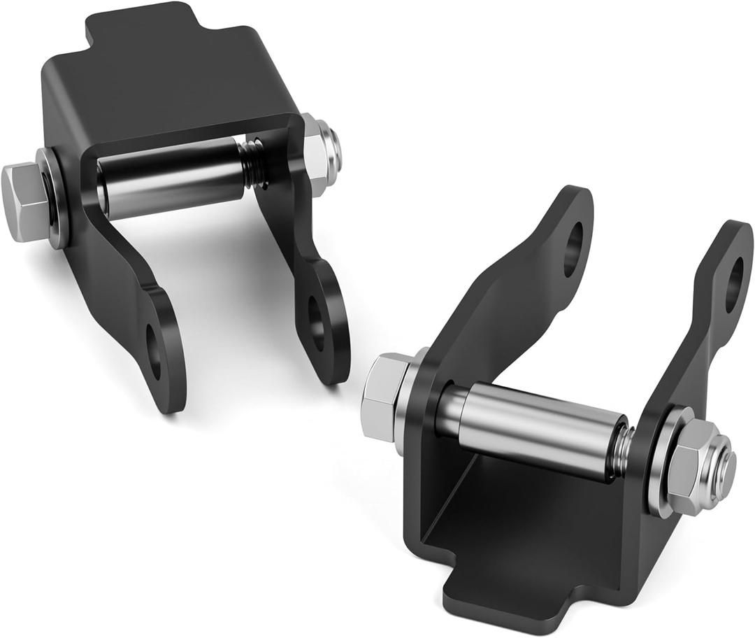 KSP 4"-6" Shock Extenders Fit Silverado Sierra 1500, Shock Extension Kit for 1999-2006 Chevy Silverado GMC Sierra 1500 All Cabs, Rear Lowering Shock Mount Drop Shock Brackets