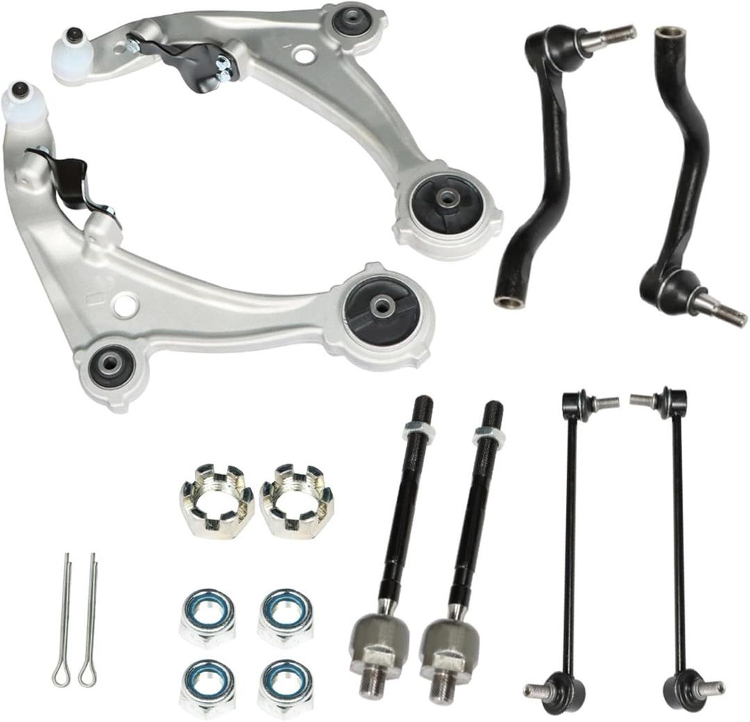 WFLNHB Front Control Arms Kit Replacement for Nissan Altima 2007-2012 All Models Excludes for Hybrid Replacement for Nissan Altima 2013 Couple Models Only