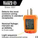 Klein Tools 69149P Electrical Test Kit with Digital Multimeter, Non-Contact Voltage Tester and Electrical Outlet Tester, Leads and Batteries