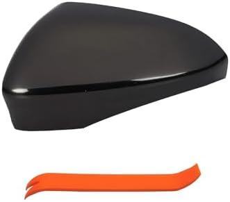 TKPUFR Right Passenger Side Mirror Cover Cap Compatible with VW Beetle 2012-2019, Jetta MK6 2011-2018, Passat B7 2011-2015,Only Suitable For US Model