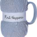 Boxer Gifts Knitting Gift Mug For Knitters  Knit Happens  Yarn Design - Gag Funny Gift For Her