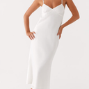 Peppermayo Bentley Midi Dress - White Size 6