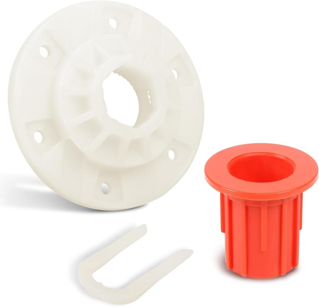 52719 Washing Machine Basket Bushing & W10396887 W10528947 Washer Basket Driven Hub Kit for Whirlpool, Maytag, Kenmore, Amana, Roper, Admiral Top-load Washing Machines, Replaces AP5665171 PS6012095