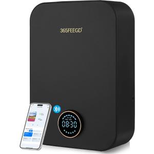 Intelligent Waterless Diffuser,Essential Oil Aromatherapy Diffuser,150 ml capacity-3000 sq. ft. Large Space atomized Diffusion System for HomeOfficeStoreHotel (Black) Intelligent Waterless Diffuser,Essential Oil Aromatherapy Diffuser,150 ml capacity-3000 sq. ft. Large Space atomized Diffusion System for HomeOfficeStoreHotel (Black)
