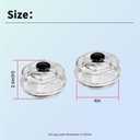 XTPTFABS 183772-KIT 4" Trailer Hub Replacement Oil Cap Kit Compatible with 10K-16K Dexter Bearing Cover and 10K - 16K Axles. 4"Oil Bath Dust Caps for Dexter Axles (4)