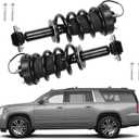 Dasbecan 2Pcs Front Struts Shock Absorber Assembly W/Magnetic Spring Compatible with 2015-2020 Cadillac Escalade Chevy Suburban Tahoe GMC Yukon XL Sierra 1500 Replace# 84977478 580-1032