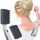 Back Scratcher for Men/Adults/Women -Folding Backscratcher Scalp Massager w/2PCS Replaceable Scratching Heads - Large Scratch Area Get a Deep Soothing Scratch- Fathers Day Dad Gifts for Men Birthday