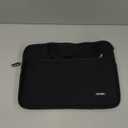 amCase Chromebook Case-11.6 to 12 inch Neoprene Travel Sleeve with Handle-Black