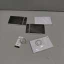 NEEWAY Heavyweight Ruled Index Cards 3x5, 200 Count Flash Cards with Rings and Cover, White Note Cards Lined for Home, Office (Black)