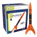 Estes 1751 Bulk Pack of 12 Alpha III Rocket-Building Kits, Beginner Flying-Rocket-Model Pack for Ages 10+ (12.3 in. (31.1 cm))