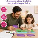 Skillmatics Activity Kit - Creative Storytelling & Skill Building with 150+ Reusable Stickers, Educational, Mess-Free Fun, Preschool & Kindergarten Toy, Gifts for Kids Ages 3, 4, 5, 6, 7