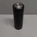 Glass Liner Vacuum Flask Stainless Steel Water Bottle Insulated Travel Coffee Mug,11oz,9oz  (11oz, Black) (12 Ounces)