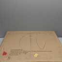 SPIRICH 96" Extra Wide 28" Tall Dog Gate Indoor, Dog Gates for Doorways, Stairs, The House, Wooden Freestanding Foldable Pet Gate, Step Over Puppy Gate, 4 Panels, Brown (Warm Pecan)