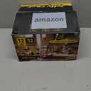 JOLLY CHEF 32 Pack 12oz Gold Plastic Wine Glasses Stemless, Disposable Wine Cupsty, Disposable Plastic Wine Cups for Party, Halloween, Christmas, Thanksgiving 