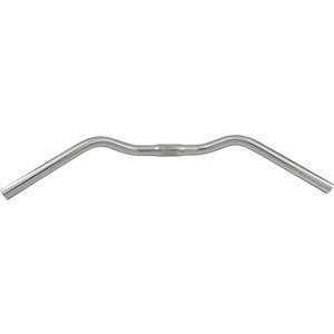 Bike Handlebar Aluminum Alloy Bicycle Handlebars for Fixed Gear Bikes MTB Road Bikes 600 * 25.4mm Silver