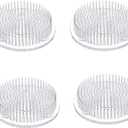 Set of 2 Flower Frog Clear Plastic Pin Frog Flower Arrangement Holder 2.76" Inch (70mm)