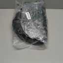 3" Thick Universal Recumbent Bike Seat Cushion - Anti-Slip Pad with Fixed Strap & One-Sided Silicone Printing Exercise Bikes Seat Cushion (Black)