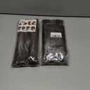 2 x Heatless Hair Curler Overnight Curl Rods for All Hair Types, Healthy and Stylish Heatless Curling Set jumbo heatless hair curler to sleep in Heatless Hair Curlers (Brown, Medium)