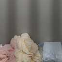 4 Pack Microfiber Bath Towels Large, Super Absorbent, Quick Dry, Plush and Fluffy, 27.5 x 55, Luxury Towel Set for Bathroom, Spa, Gym, Travel - Mixed Colors (Gray, Pink, Blue, Yellow)