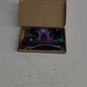 PoyPet No Pull Dog Harness, No Choke Front Lead Dog Reflective Harness, Adjustable Soft Padded Pet Vest with Easy Control Handle for Small to Large Dogs(Purple,XS)