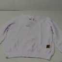 Zaitun Mens Hooded Sweatshirt Long Sleeve Solid Knitted Hoodie Pullover Sweater (XX-Large, White)