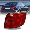 Road Hawk For Volkswagen Jetta Rear Tail Light Assembly Outer Taillight Compatible with 2011 2012 2013 2014 Volkswagen Jetta Right Passenger Side Replace VW2805107 5C6945096D