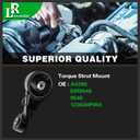 LOONGRIE Engine Torque Strut Mount Replacement Compatible with Sienna 2007-2010 3.5L V6 Engine AWD Trans Replace OE A4266 EM9546 9546 123630P060 Set of 1