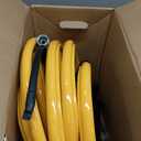 UTOOL 15 FT Heated Water Hose for RV Camper with 90 Degree Elbow, NSF 372 Drinking Water Certified Garden Hose, Automatic Thermostat Antifreeze Protection to -40F, 5/8" ID, 3/4" GHT Adapter