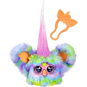 FURBY Furblets Swee-Dee Spring Mini Friend, Easter Chick Themed, Electronic Plush Toys for Girls & Boys, Multicolor, Speaks Furbish & Plays Music, Back to School Gifts, Ages 6+