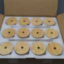 12pcs Set Glass Cups with Bamboo Lids and Glass Straw - Beer Shaped Drinking Glasses, 16 oz Iced Coffee Glasses, Cute Tumbler Cup for Smoothie, Boba Tea, Whiskey, Water - 4 Cleaning Brushes