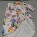 Hawaii Shirt for Dogs - White Fruits Print Polo T-Shirt, Breathable Cool Beach Style Summer Clothes for Large Dog Boys and Girls (2X-Large, Fruits)