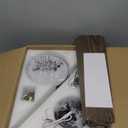 Ceiling Fans with Lights, 42 Inch Low Profile Ceiling Fan with Light and Remote Control, Reversible, LED Dimmable for Bedroom Living Room Indoor/Outdoor Patio Use