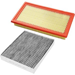 Cabin Engine Air Filter Replacement Compatible with 2020 2021 2022 2023 2024 2025 Explorer 2.3L 3.0L,Police Interceptor Utility 3.0L,Replaces#FA1884,AF2884,FP89,FP93, FP90