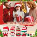 2 x 4 Set Christmas Doll Clothes for 17cm Doll Accessories Clothes Outfit Set with Knitted Hat for Play and Display Accessories for Collectors