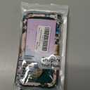 Hocase for Google Pixel 10 Case, Shockproof Heavy Duty Protection Hard Plastic+Silicone Rubber Bumper Hybrid Protective Case for Google Pixel 10/10 Pro 6.3" 2025 - Teal Flowers