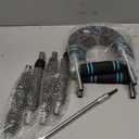 Twister Arm Trainer with 2/4 Springs, 20-120lb Adjustable 6 Resistance Levels Twister Arm Chest Exerciser, Portable Chest Workout Equipment for Men & Women, Enhancing Upper Body Muscle