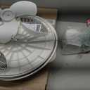 Lasko Oscillating Pedestal Fan - Adjustable to 47" - 2520 - White, 16 Inch