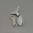 7 Color Face and Neck Massager Light Therapy, Red Light Based Facial Massager for Skin Care, Firming, Smoothing (White)