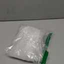 Ursumy Wedding Lace Veil Short Sparkle Waist Veils 2 Tier Soft Tulle Bridal Veils with Comb (White)